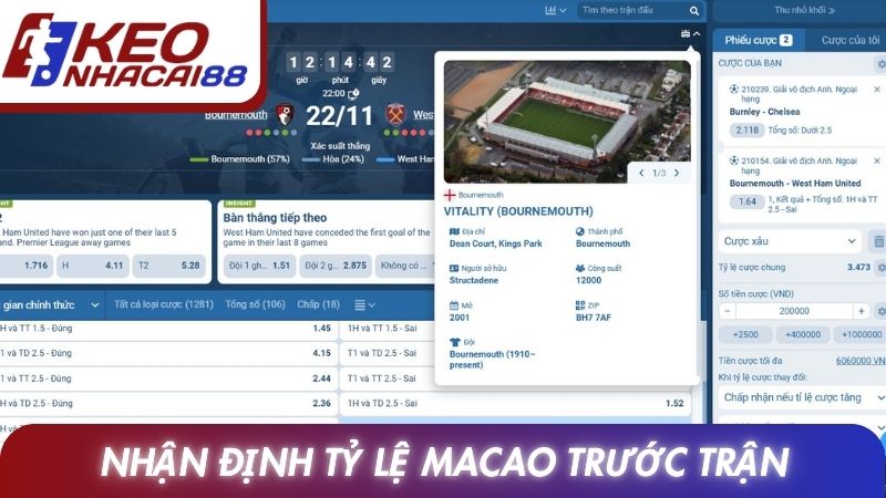 Tỷ Lệ Cược Macao: Cách Đọc Và Phân Tích Dữ Liệu Rõ Ràng 4 Lý do nên nhận định tỷ lệ Macao trước trận